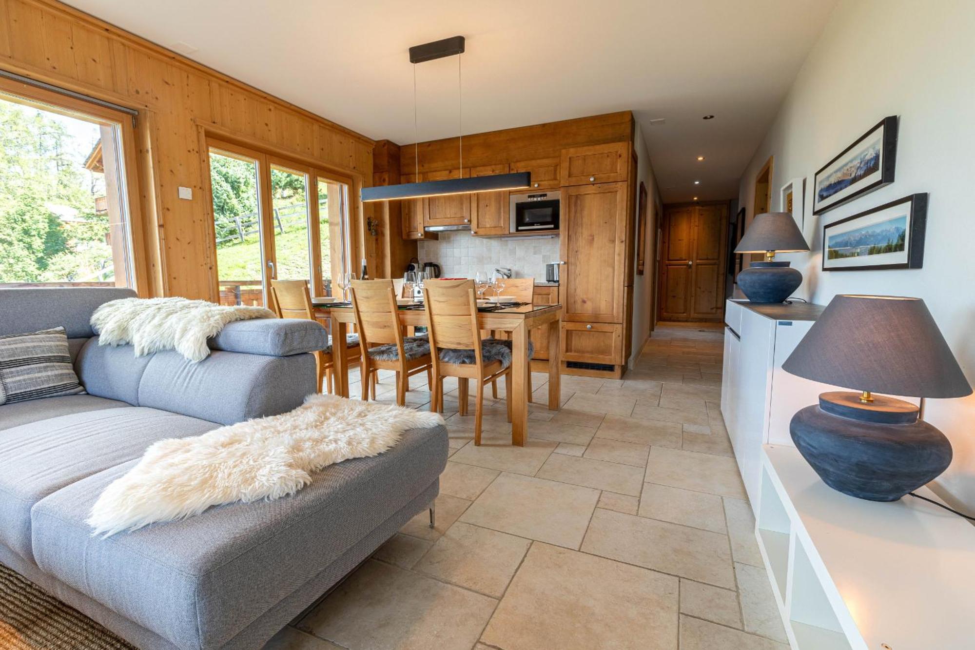 Hauts De Veysonnaz Sauna & View Apartments 外观 照片